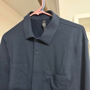 Lot of 2 Lululemon snap button long sleeve shirts